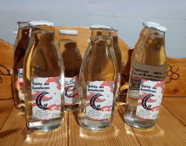 Sève de bouleau fraîche - Bio - 1Litres